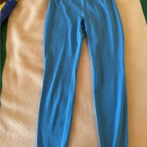 Capilene midweight baselayer 3 Patagonia Vibrant Blue bottoms